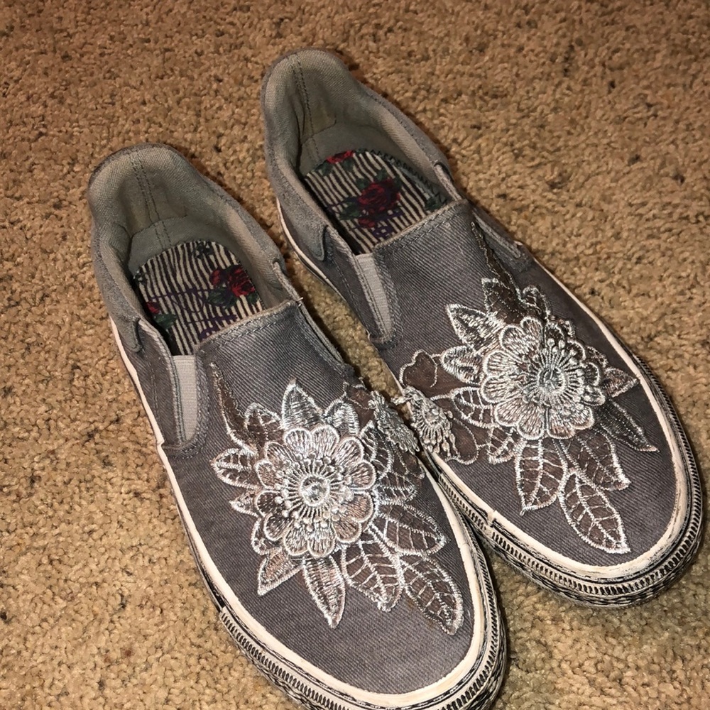 Flower Blowfish shoes